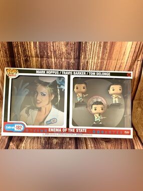 NEW Funko Pop Album Deluxe Blink 182 Enema Of The State Figure Set